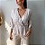 Blusa Ana Paula Cetim Nude - Imagem 1