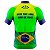 CAMISA CICLISMO MASCULINA MOUNTAIN BIKE MANGA CURTA BRASIL ESTRELAS *SEM TROCA* - Imagem 2