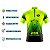 CAMISA CICLISMO MASCULINA MOUNTAIN BIKE MANGA CURTA LEÃO DE JUDÁ AMARELO FLÚOR - Imagem 4