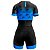 MACAQUINHO CONJUNTO CICLISMO ROUPA FEMININO RKC BIKE AZUL - Imagem 2