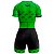 MACAQUINHO CICLISMO MOUNTAIN BIKE FEMININO FORRO EM GEL RKC BIKE VERDE ESCURO - Imagem 2
