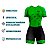 MACAQUINHO CICLISMO MOUNTAIN BIKE FEMININO FORRO EM GEL RKC BIKE VERDE ESCURO - Imagem 3