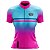 CAMISA CICLISMO FEMININA MOUNTAIN BIKE MANGA CURTA CASAL ELE ME COMPLETA - Imagem 1