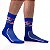 MEIA CANO ALTO CICLISMO MOUNTAIN BIKE ACADEMIA MAPEI AZUL - Imagem 1
