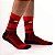 MEIA CANO ALTO CICLISMO MOUNTAIN BIKE ACADEMIA TOUR DE FRANCE VERMELHO - Imagem 1