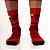 MEIA CANO ALTO CICLISMO MOUNTAIN BIKE ACADEMIA TOUR DE FRANCE VERMELHO - Imagem 2
