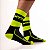 MEIA CANO ALTO CICLISMO MOUNTAIN BIKE ACADEMIA XTR FLÚOR - Imagem 3