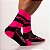 MEIA CICLISMO CANO LONGO XTR ROSA - Imagem 3