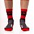 MEIA CANO ALTO CICLISMO MOUNTAIN BIKE ACADEMIA XTR VERMELHO - Imagem 2