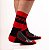 MEIA CANO ALTO CICLISMO MOUNTAIN BIKE ACADEMIA XTR VERMELHO - Imagem 3