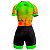 MACAQUINHO CICLISMO MOUNTAIN BIKE FEMININO FORRO EM GEL RKC VERDE FOLHAS - Imagem 2