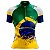 CAMISA CICLISMO FEMININA MOUNTAIN BIKE MANGA CURTA SELEÇÃO BRASIL *SEM TROCA* - Imagem 1