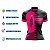CAMISA CICLISMO FEMININA MOUNTAIN BIKE MANGA CURTA RESPEITE O CICLISTA ROSA - Imagem 3