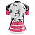 CAMISA CICLISMO FEMININA MOUNTAIN BIKE MANGA CURTA BORBOLETAS BRANCA - Imagem 2