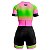 MACAQUINHO CICLISMO MOUNTAIN BIKE FEMININO FORRO EM GEL RKC DEGRADÊ LILÁS *SEM TROCA* - Imagem 2