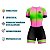 MACAQUINHO CICLISMO MOUNTAIN BIKE FEMININO FORRO EM GEL RKC DEGRADÊ LILÁS *SEM TROCA* - Imagem 4