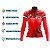 CAMISA CICLISMO FEMININO MOUNTAIN BIKE MANGA MANGA LONGA BATIMENTOS VERMELHO - Imagem 3