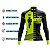 CAMISA CICLISMO FEMININA MOUNTAIN BIKE MANGA LONGA RESPEITE O CICLISTA FLÚOR - Imagem 3