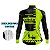 CAMISA CICLISMO FEMININA MOUNTAIN BIKE MANGA LONGA RESPEITE O CICLISTA FLÚOR - Imagem 4