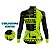 CAMISA CICLISMO FEMININA MOUNTAIN BIKE MANGA LONGA RESPEITE O CICLISTA FLÚOR - Imagem 4