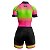 MACAQUINHO CICLISMO MOUNTAIN BIKE FEMININO FORRO EM GEL RKC DEGRADÊ - Imagem 2