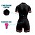 MACAQUINHO CICLISMO MOUNTAIN BIKE FEMININO FORRO EM GEL PREMIUM BE FAST LISTRAS - Imagem 4