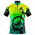 CAMISA CICLISMO MASCULINA MOUNTAIN BIKE MANGA CURTA RODA BIKE FLÚOR - Imagem 1