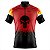 CAMISA CICLISMO MASCULINA MOUNTAIN BIKE MANGA CURTA JUSTICEIRO VERMELHO - Imagem 1