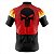CAMISA CICLISMO MASCULINA MOUNTAIN BIKE MANGA CURTA JUSTICEIRO VERMELHO - Imagem 2