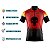 CAMISA CICLISMO MASCULINA MOUNTAIN BIKE MANGA CURTA JUSTICEIRO VERMELHO - Imagem 3