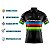 CAMISA CICLISMO MASCULINA MOUNTAIN BIKE MANGA CURTA BE FAST CHAMPION UCI PRETA - Imagem 4