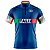 CAMISA CICLISMO MASCULINA MOUNTAIN BIKE MANGA CURTA BE FAST ITALIA AZUL - Imagem 1