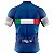 CAMISA CICLISMO MASCULINA MOUNTAIN BIKE MANGA CURTA BE FAST ITALIA AZUL - Imagem 2