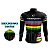 CAMISA CICLISMO MASCULINA MOUNTAIN BIKE MANGA LONGA BE FAST UCI PRETA - Imagem 5