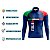 CAMISA CICLISMO MASCULINA MOUNTAIN BIKE MANGA LONGA BE FAST ITALIA AZUL E VERDE - Imagem 4
