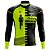 CAMISA CICLISMO MASCULINA MOUNTAIN BIKE MANGA LONGA BE FAST RESPEITE O CICLISTA - Imagem 1