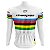CAMISA CICLISMO MASCULINA MOUNTAIN BIKE MANGA LONGA CHAMPION UCI BRANCA - Imagem 2