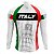 CAMISA CICLISMO MASCULINA MOUNTAIN BIKE MANGA LONGA ITALIA CINZA - Imagem 2