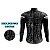 CAMISA CICLISMO MASCULINA MOUNTAIN BIKE MANGA LONGA FÉ PRETA UV+50 - Imagem 5