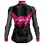 CAMISA CICLISMO FEMININA MOUNTAIN BIKE MANGA LONGA BIKE CORAÇÃO CLASSIC UV+50 - Imagem 2