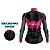 CAMISA CICLISMO FEMININA MOUNTAIN BIKE MANGA LONGA BIKE CORAÇÃO CLASSIC UV+50 - Imagem 4