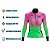 CAMISA CICLISMO FEMININA MANGA LONGA AUTISMO ÁRVORE ROXO E VERDE - Imagem 3