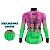 CAMISA CICLISMO FEMININA MANGA LONGA AUTISMO ÁRVORE ROXO E VERDE - Imagem 4