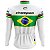CAMISA CICLISMO MASCULINA MOUNTAIN BIKE MANGA LONGA CHAMPION BRASIL UV+50 - Imagem 2
