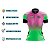 CAMISA CICLISMO FEMININA MOUNTAIN BIKE MANGA CURTA CORAÇÃO ROXO E VERDE UV+50 *SEM TROCA* - Imagem 4