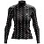 CAMISA CICLISMO FEMININA MOUNTAIN BIKE MANGA LONGA BLACK AND RED UV+50 - Imagem 1