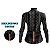 CAMISA CICLISMO FEMININA MOUNTAIN BIKE MANGA LONGA BLACK AND RED UV+50 - Imagem 4