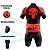 CONJUNTO DE CICLISMO MASCULINO JUSTICEIRO COLORS CURTA COM MANGUITO - Imagem 6
