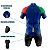 CONJUNTO CICLISMO MASCULINO BERMUDA FORRO ESPUMA ITÁLIA BANDEIRA LATERAL COM MANGUITO - Imagem 6