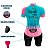 CONJUNTO CICLISMO FEMININO BERMUDA FORRO ESPUMA DIFERENTE É SER VOCÊ COM MANGUITO - Imagem 6